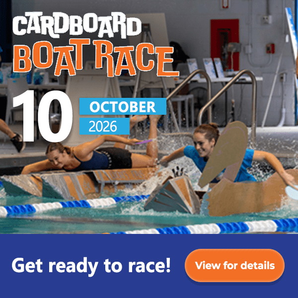 Rosen Aquatic and Fitness Center Cardboard Boat Race