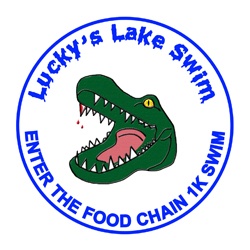 Luckys Lake Swim Logo